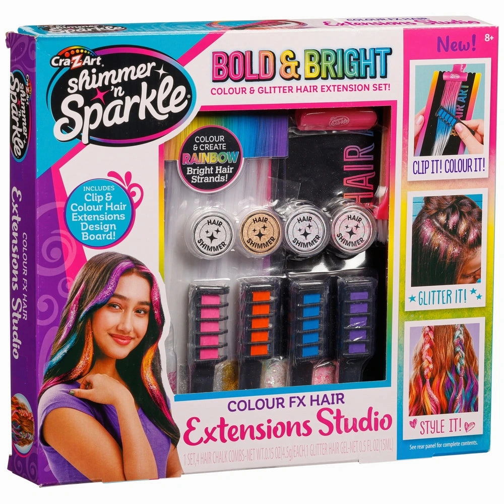 Growing minds Shimmer N' Sparkle Colour Fx Hair Extension Studio