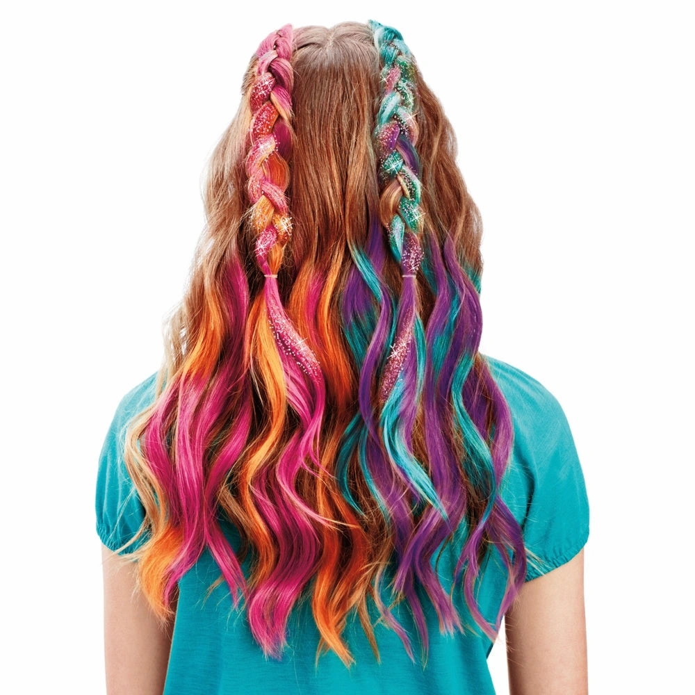 Sensory fun for little hands Child development Shimmer N' Sparkle Colour Fx Hair Extension Studio