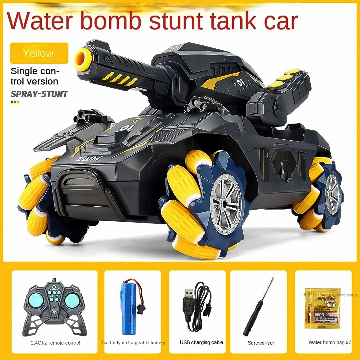 Exploration gear Tools for tiny thinkers Shooting And Climbing Rc Tank - Assorted