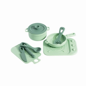 Parent-approved learning Silicone Kitchen Playset