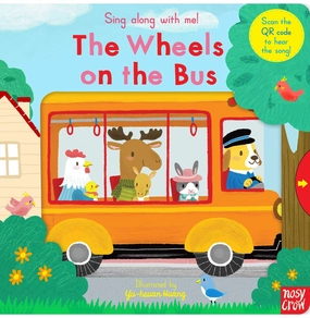 Sing Along With Me! The Wheels On The Bus [Board Book] Huang Yu:Hsuan Sensory fun for little hands Designed for development