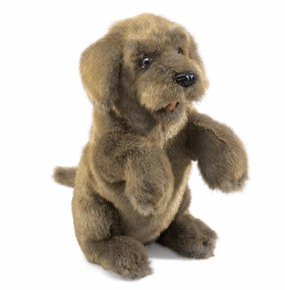 Child development Exploration made fun Sitting Dog Puppet