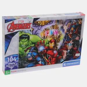 Curious minds Young minds at work Avengers Brilliant Puzzle C 104 Pcs