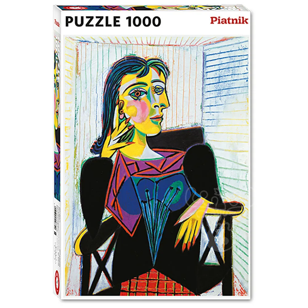Piatnik 1000 Piece Puzzle: Dora Maar, Picaso Busy kids