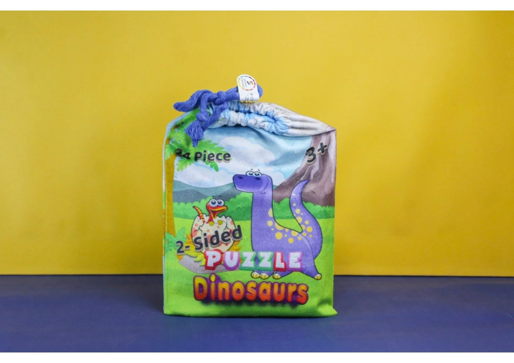 Little learners Learning fun Puzzle Bag - Happy Dinosaurs