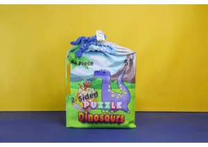 Little learners Learning fun Puzzle Bag - Happy Dinosaurs