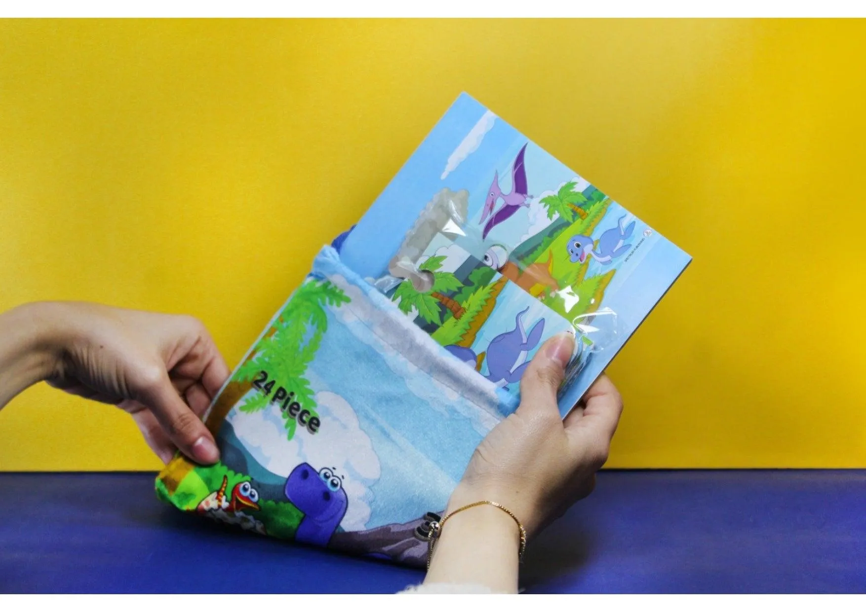 Puzzle Bag - Happy Dinosaurs Smart & fun