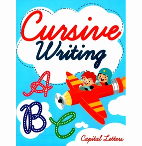 Educational fun Play & learn Cursive Writing Capital Letters