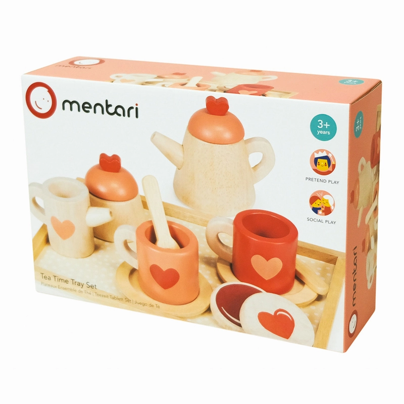 Learn at home Quiet play for growing minds Tea Time Tray Set