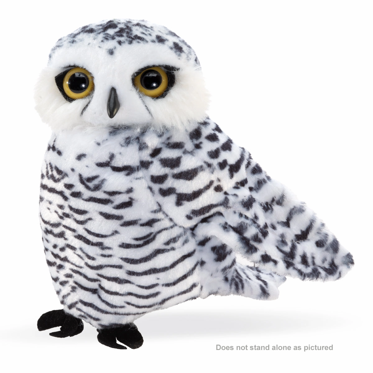 Small Snowy Owl Puppet Designed for development Fun-based learning