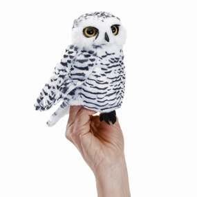 Child development Small Snowy Owl Puppet