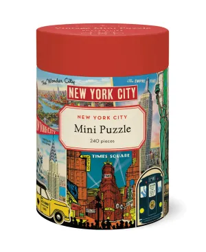 Play-based education Play & learn Cavallini & Co. New York City 240 Piece Mini Puzzle
