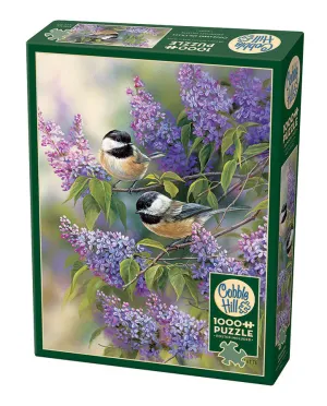 Chickadees And Lilacs - 1000Pc Play-based education