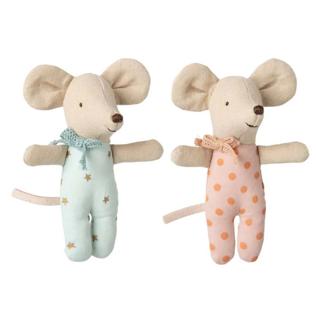 Baby Mouse Twins In A Matchbox Little creators