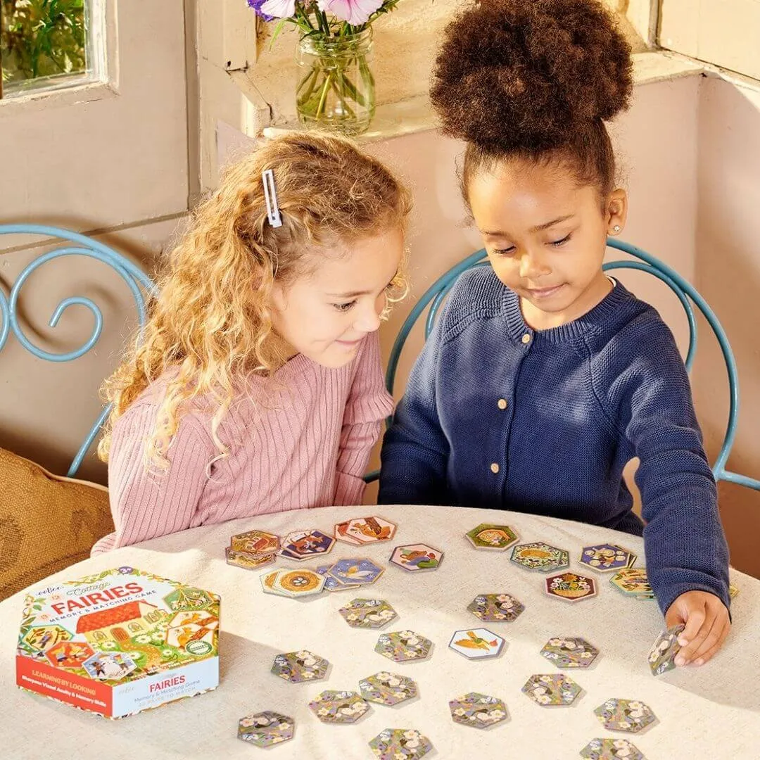 Brain boosters Tiny thinkers Cottage Fairies Matching Game