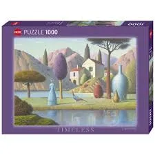 Learning tools 1000 Pcs, Lady In Blue, Timeless