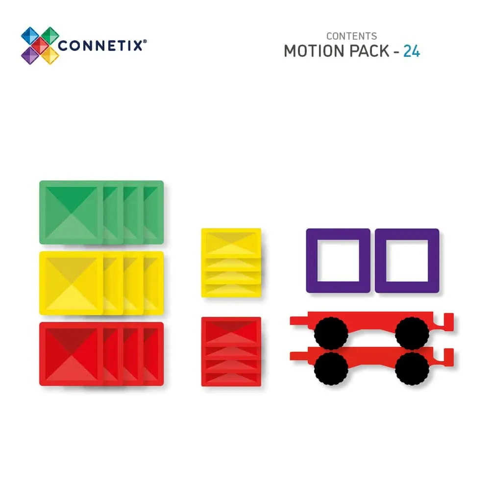 Connetix Rainbow Motion Pack (24 Pc) Creative kids