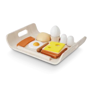 Young explorers Breakfast Set - Wooden
