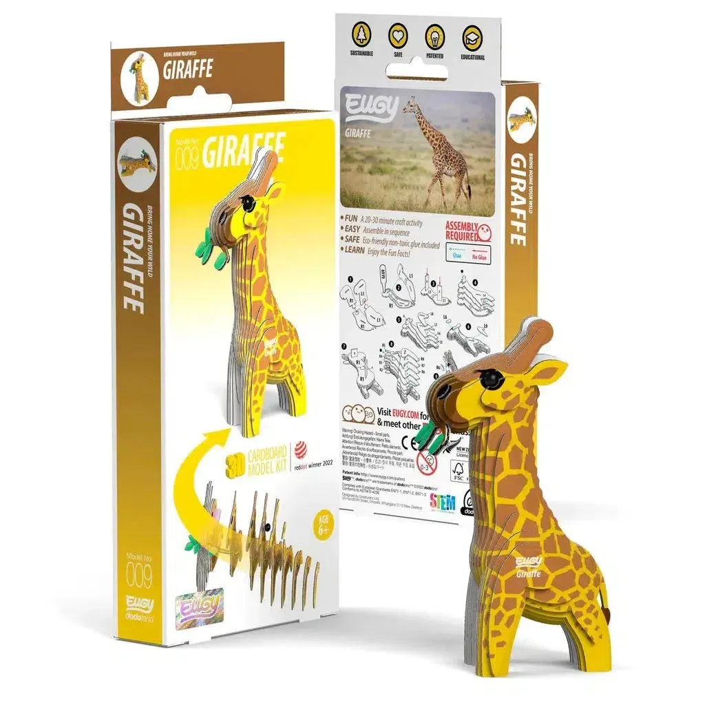 Designed for development Giraffe 3D Puzzle