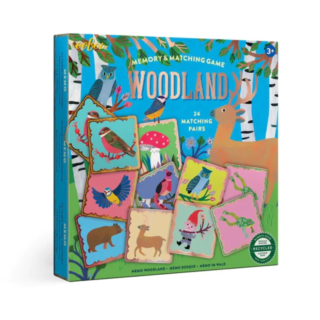 Little builders Nurturing minds Woodland Memory And Matching Game