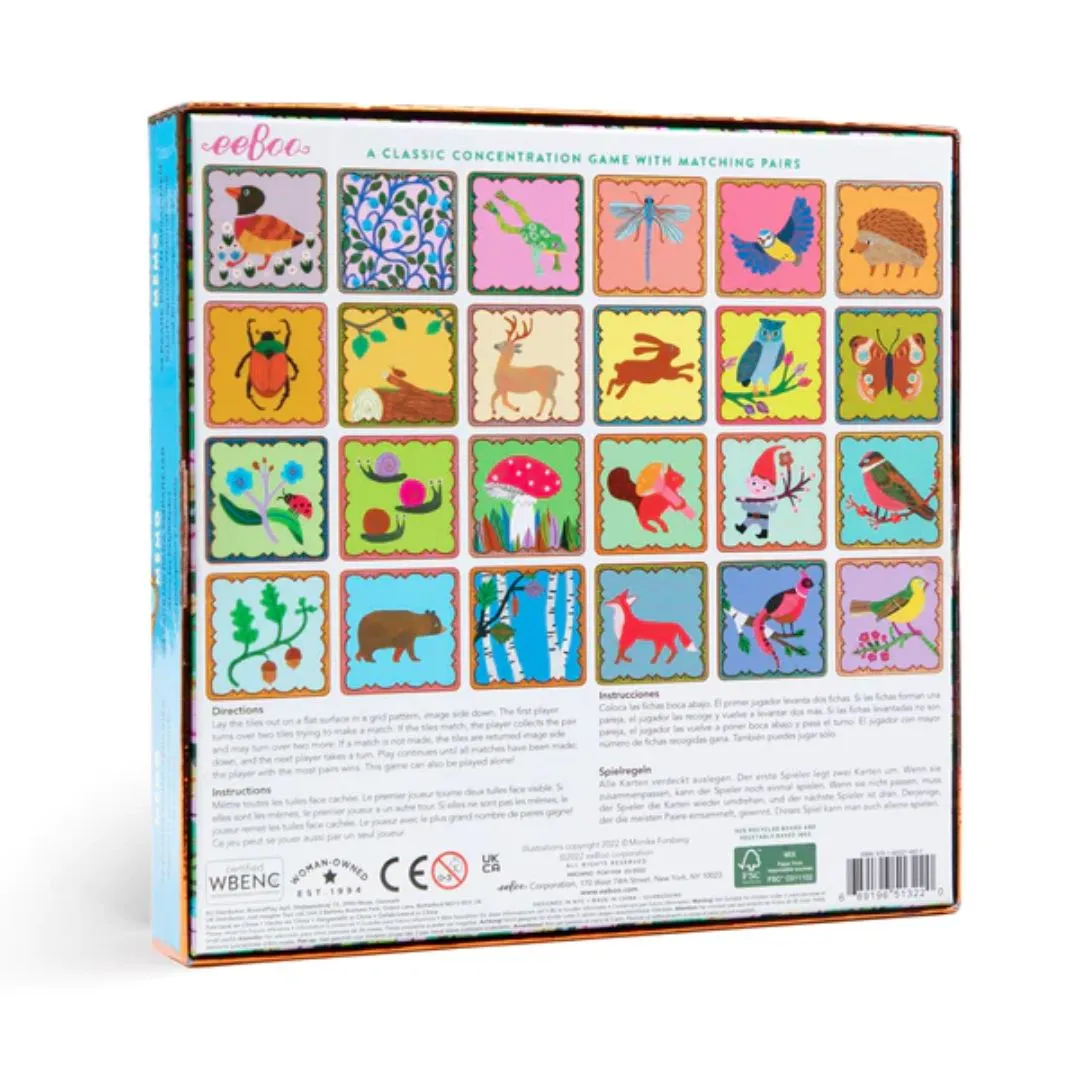 Creative kids Tiny thinkers Woodland Memory And Matching Game