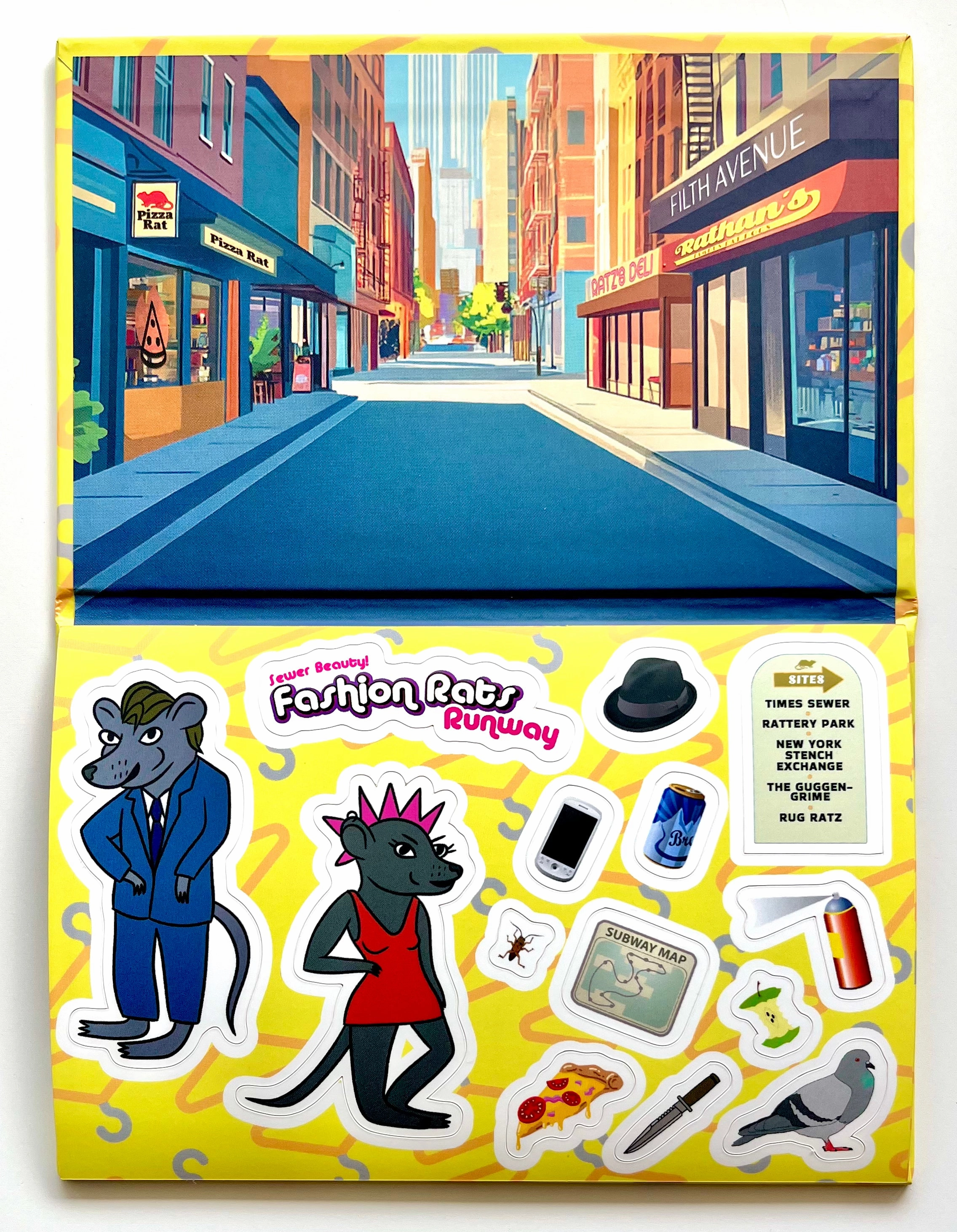 Parent-approved learning Fashion Rats: City Rat
