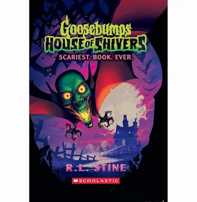 Goosebumps House Of Shivers #1: Scariest. Book. Ever. R.L Stine Sensory fun for little hands