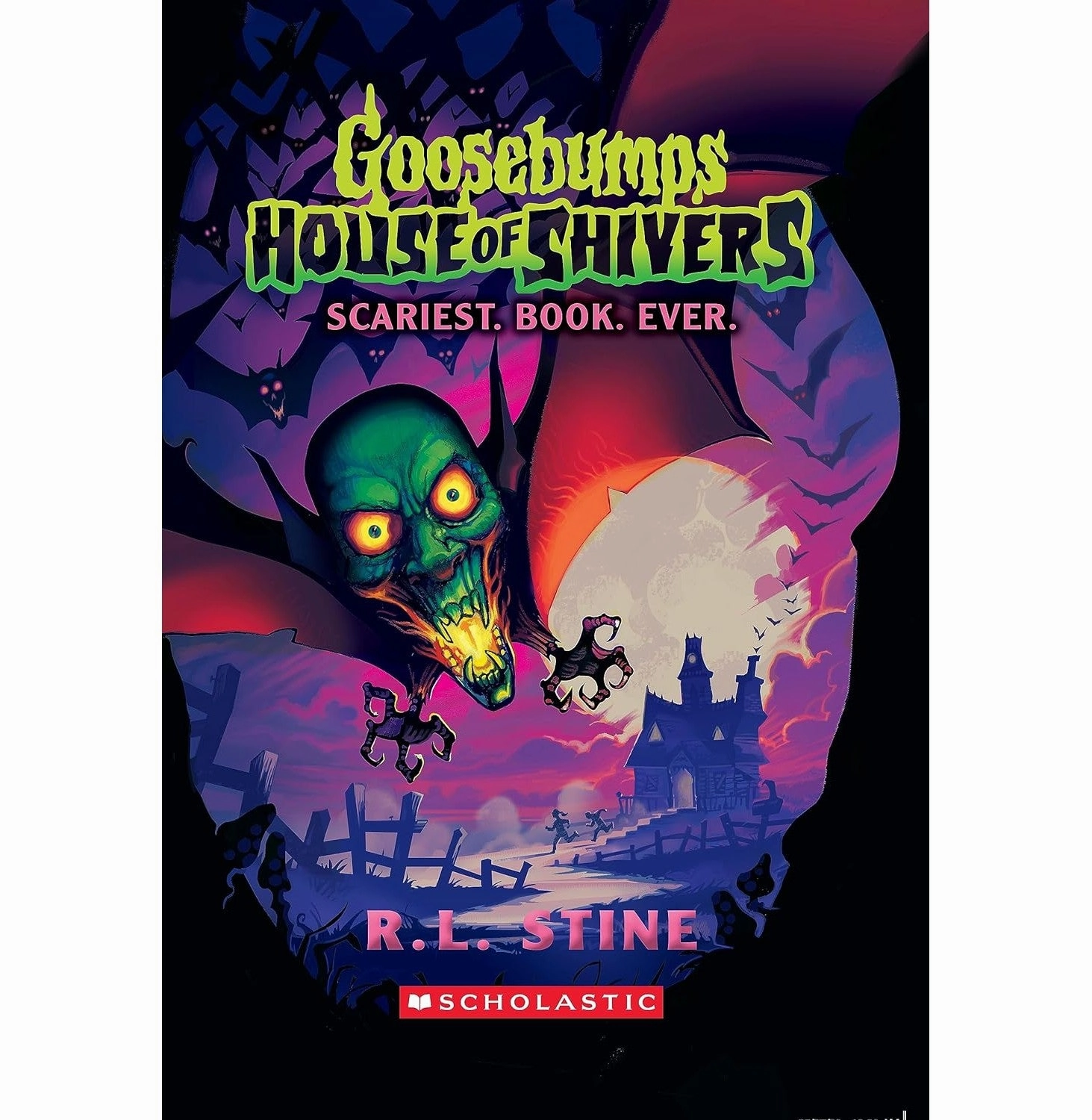 Goosebumps House Of Shivers #1: Scariest. Book. Ever. R.L Stine Sensory fun for little hands