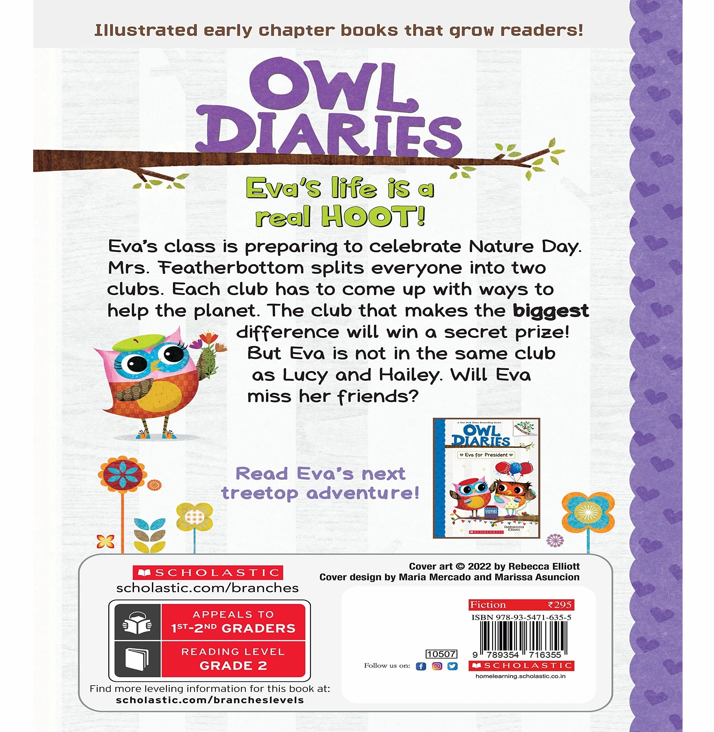 Young explorers Exploration made fun The Nature Club: A Branches Book (Owl Diaries #18) Rebecca Elliott