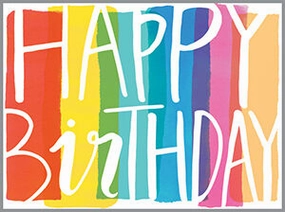 Big Happy Birthday Enclosure Card Learning through play Nurturing minds
