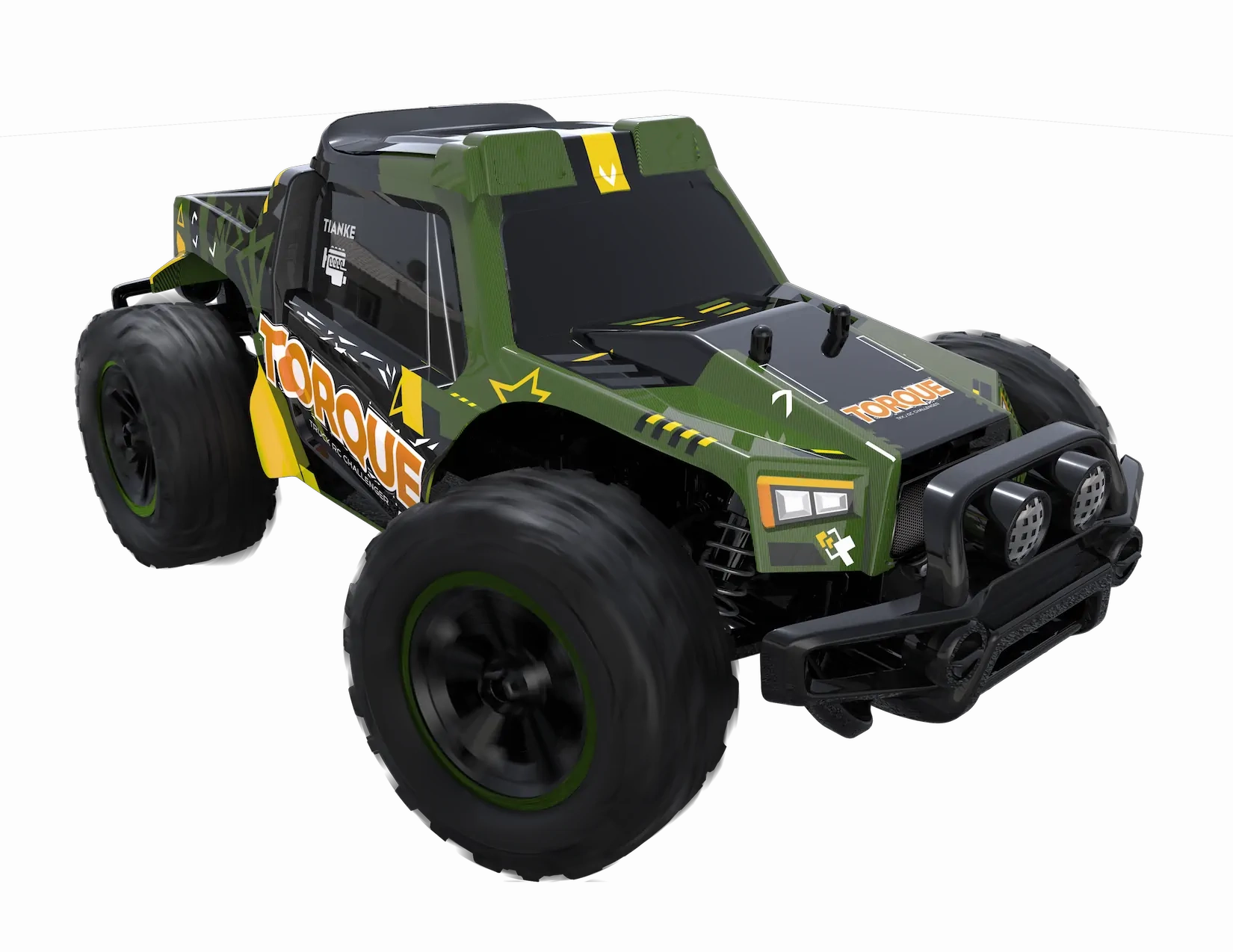Ferocious Rc Remote Controlled Four-Wheel Drive Monster Truck Busy kids