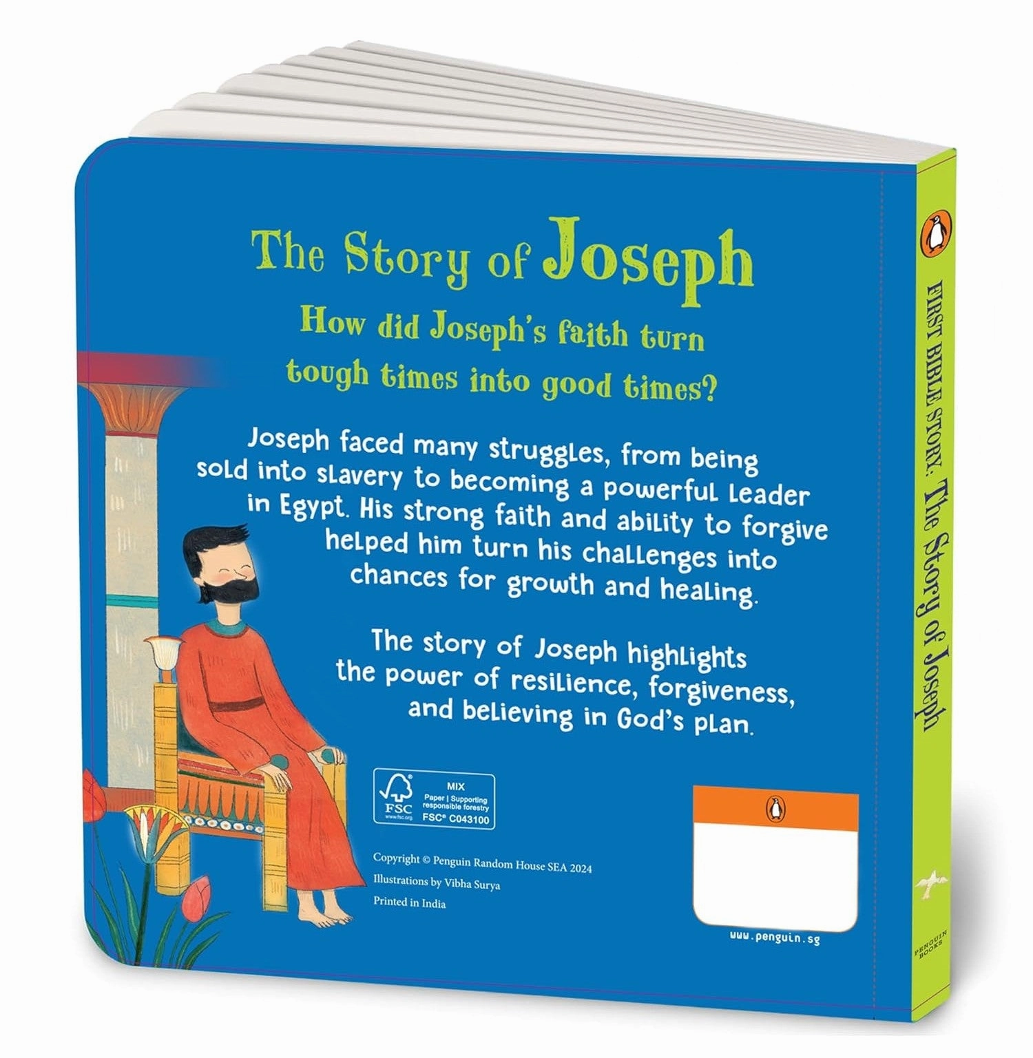 First Bible Story: The Story Of Joseph (Old Testament) Designed for development Smart little ones