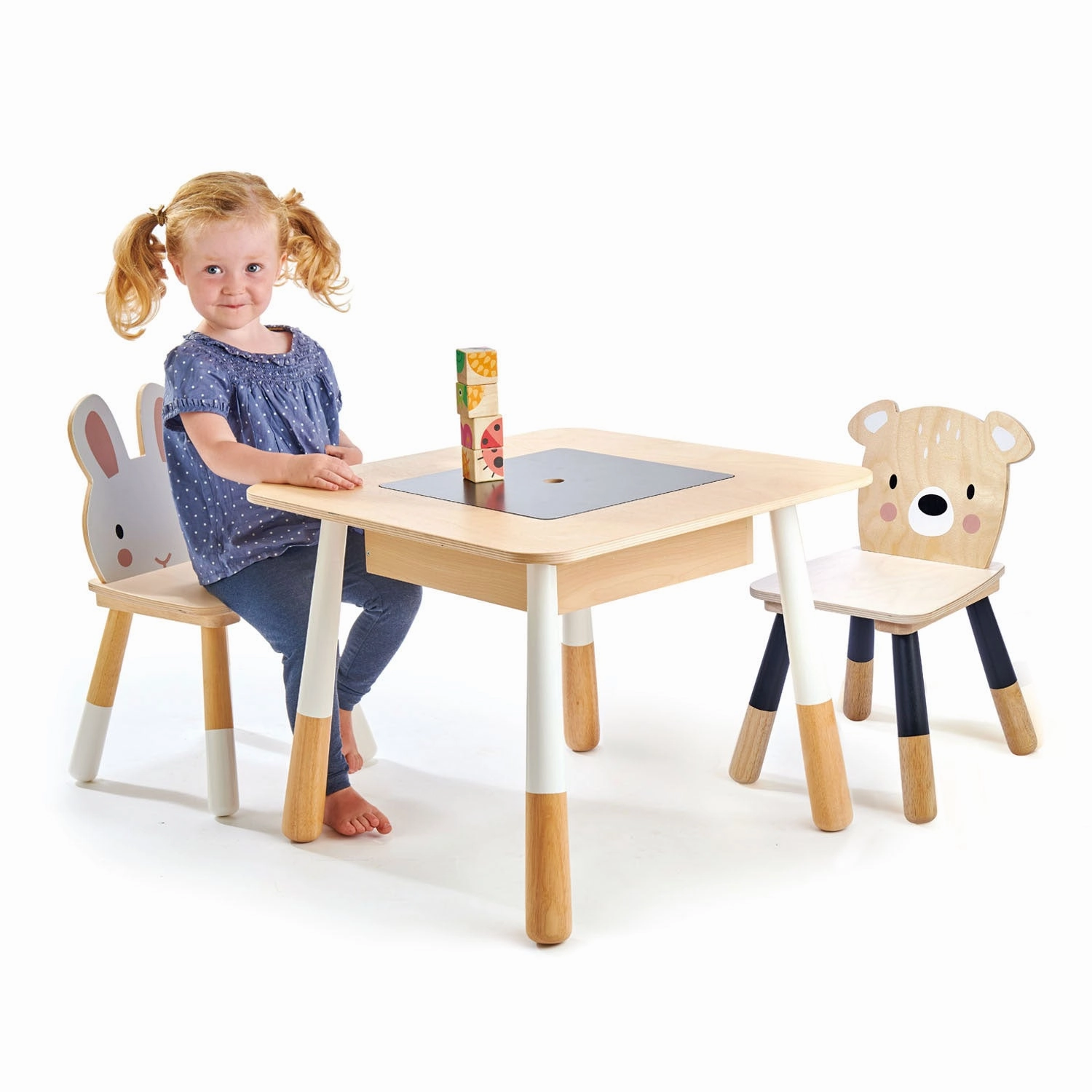 Forest Wooden Activity Table And Chairs Set Creative time for curious minds Thoughtful learning