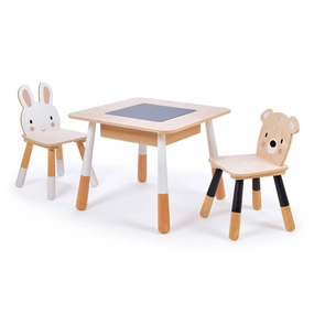 Forest Wooden Activity Table And Chairs Set Smart & fun