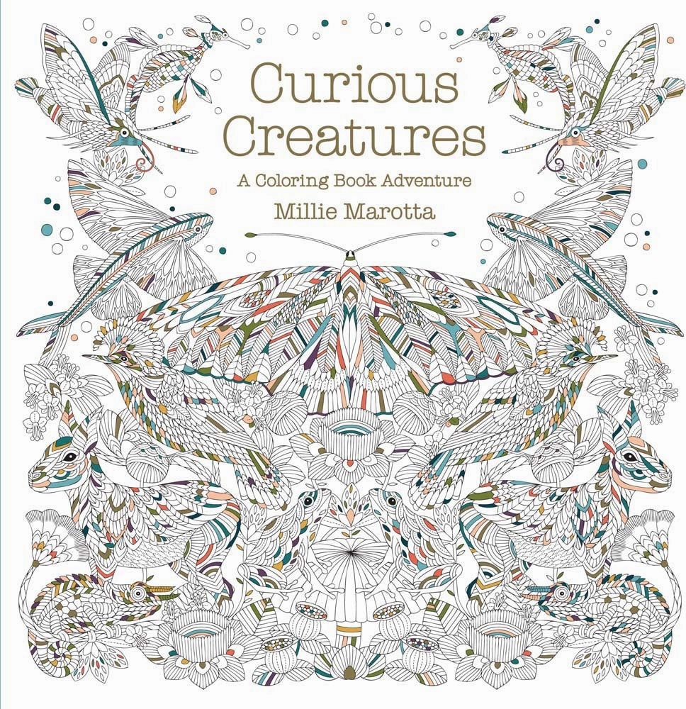 Playroom learning Millie Marotta Curious Creatures Coloring Book