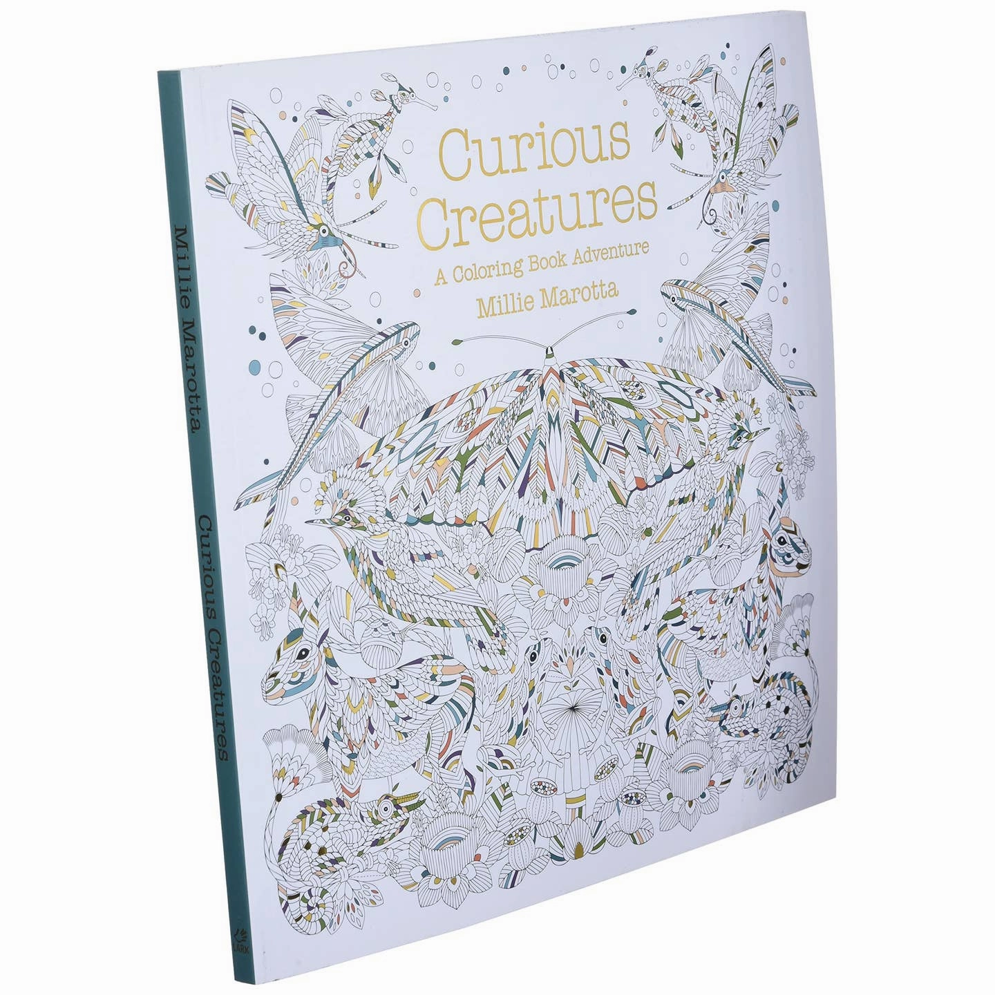 Millie Marotta Curious Creatures Coloring Book Early learning Little creators
