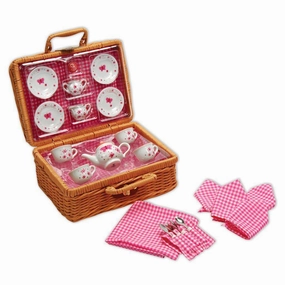 Tools for tiny thinkers Mindful play Butterfly Teaset Basket