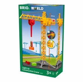 Learning through play Construction Crane With Light 33835