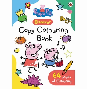Peppa Pig: Bumper Copy Colouring Book : 64 Copy Colouring Activity Book [Paperback] Pig Peppa Enrichment activities