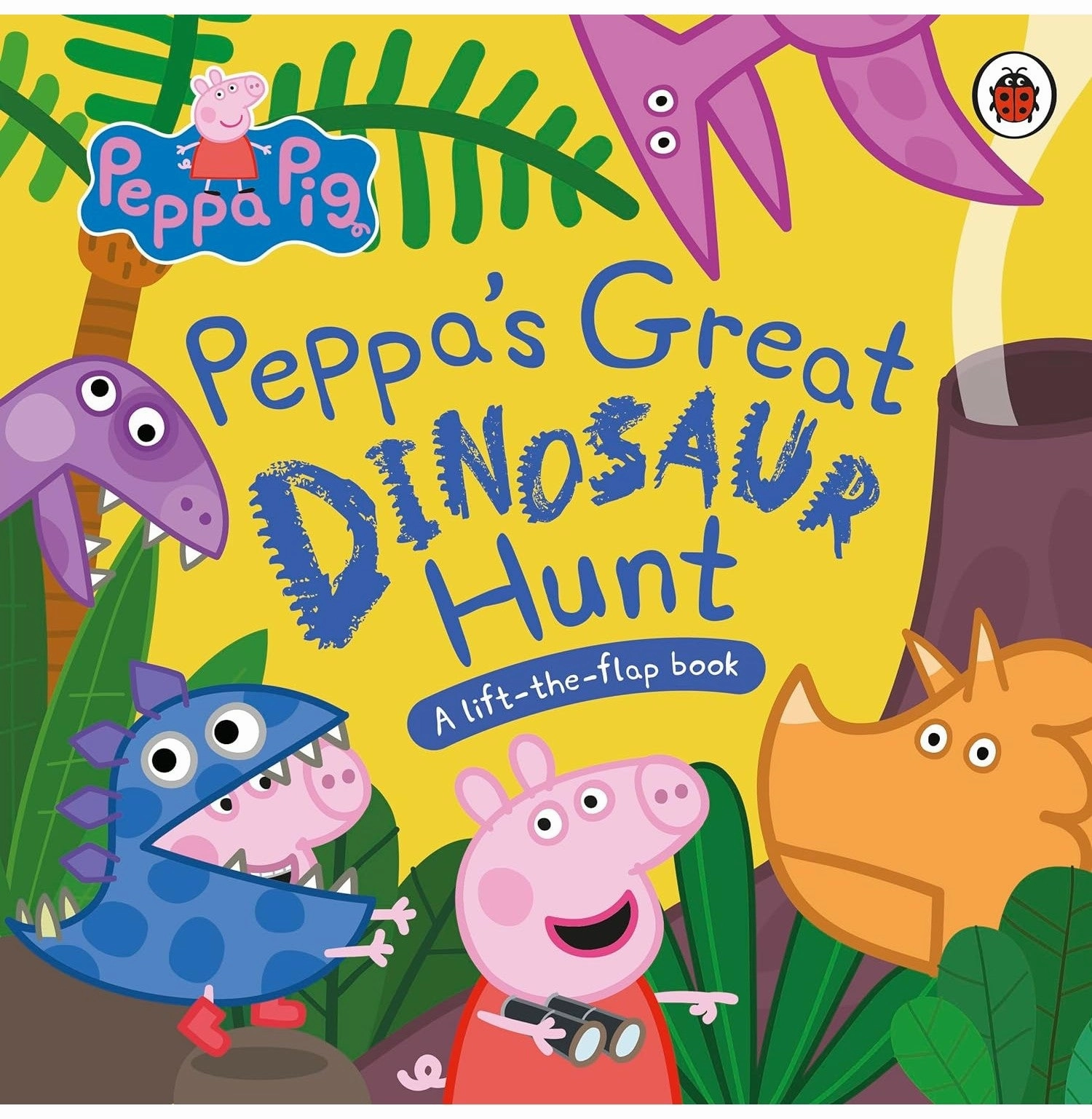 Peppa Pig: PeppaS Great Dinosaur Hunt [Board Book] Peppa Pig Smart kids gear Moments of imagination