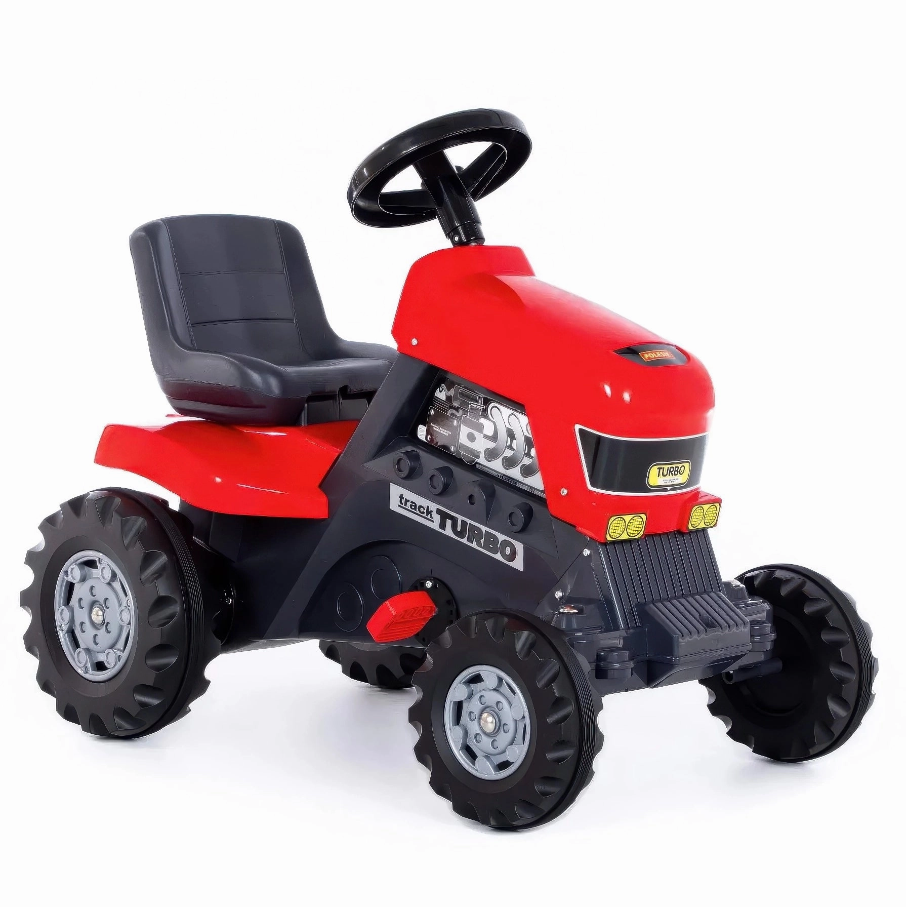 Turbo Pedal Tractor - Red First explorers Designed for development