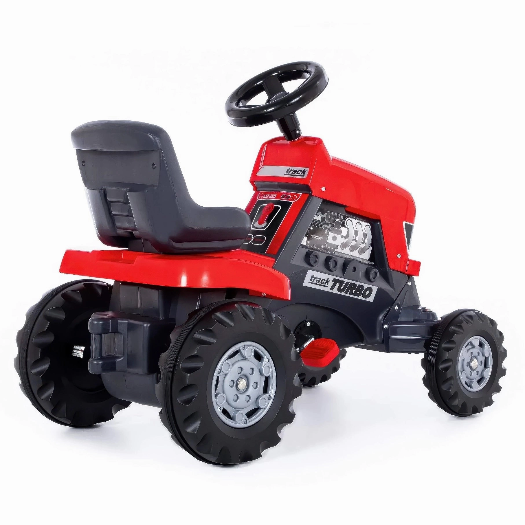 Young learners Turbo Pedal Tractor - Red