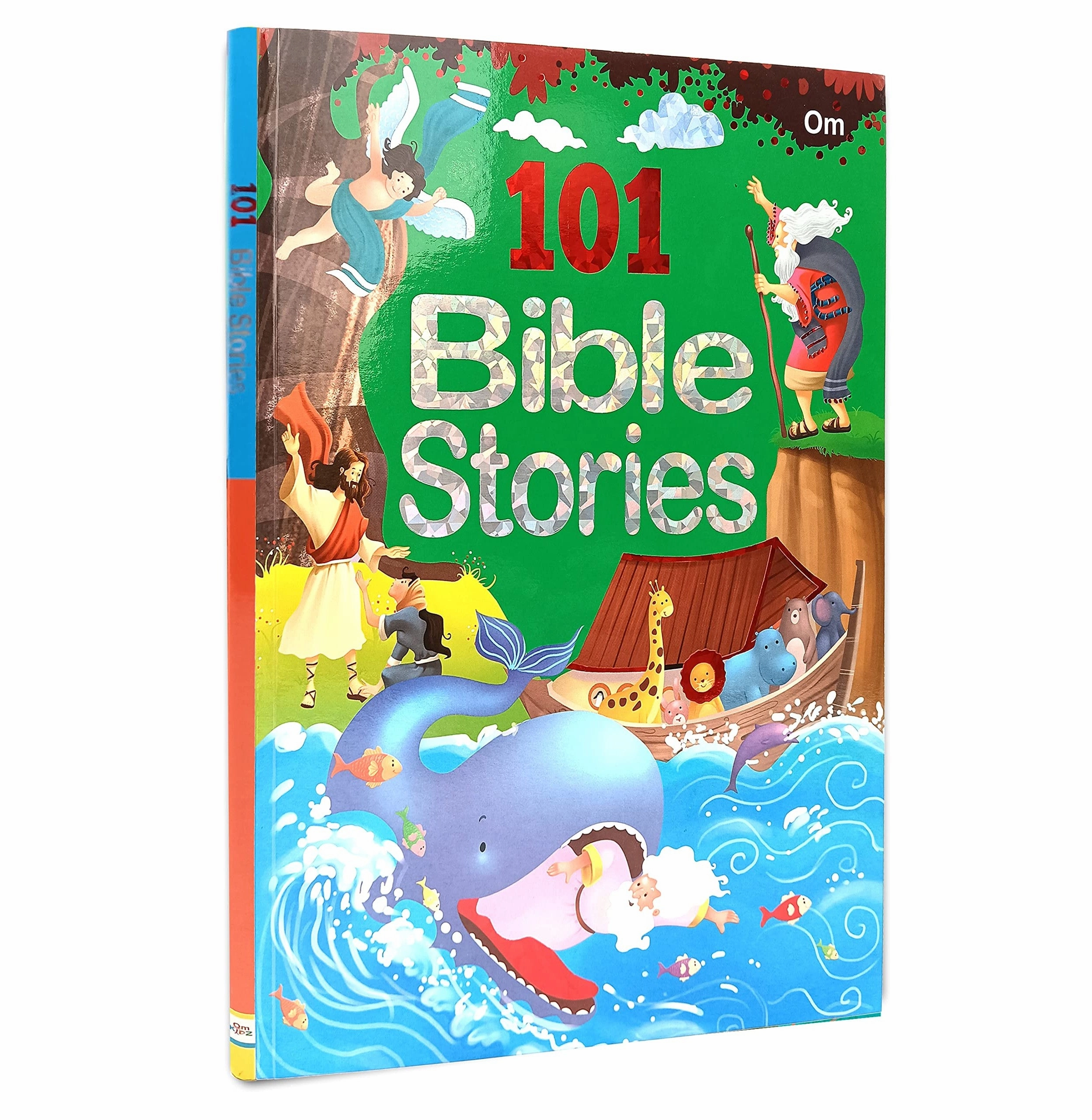 101 Bible Stories (Paperback Edition) [Paperback] Om Books Editorial Team Early discovery Skill-building tools