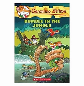 Geronimo Stilton #53: Rumble In The Jungle Geronimo Stilton Mindful play Tiny thinkers