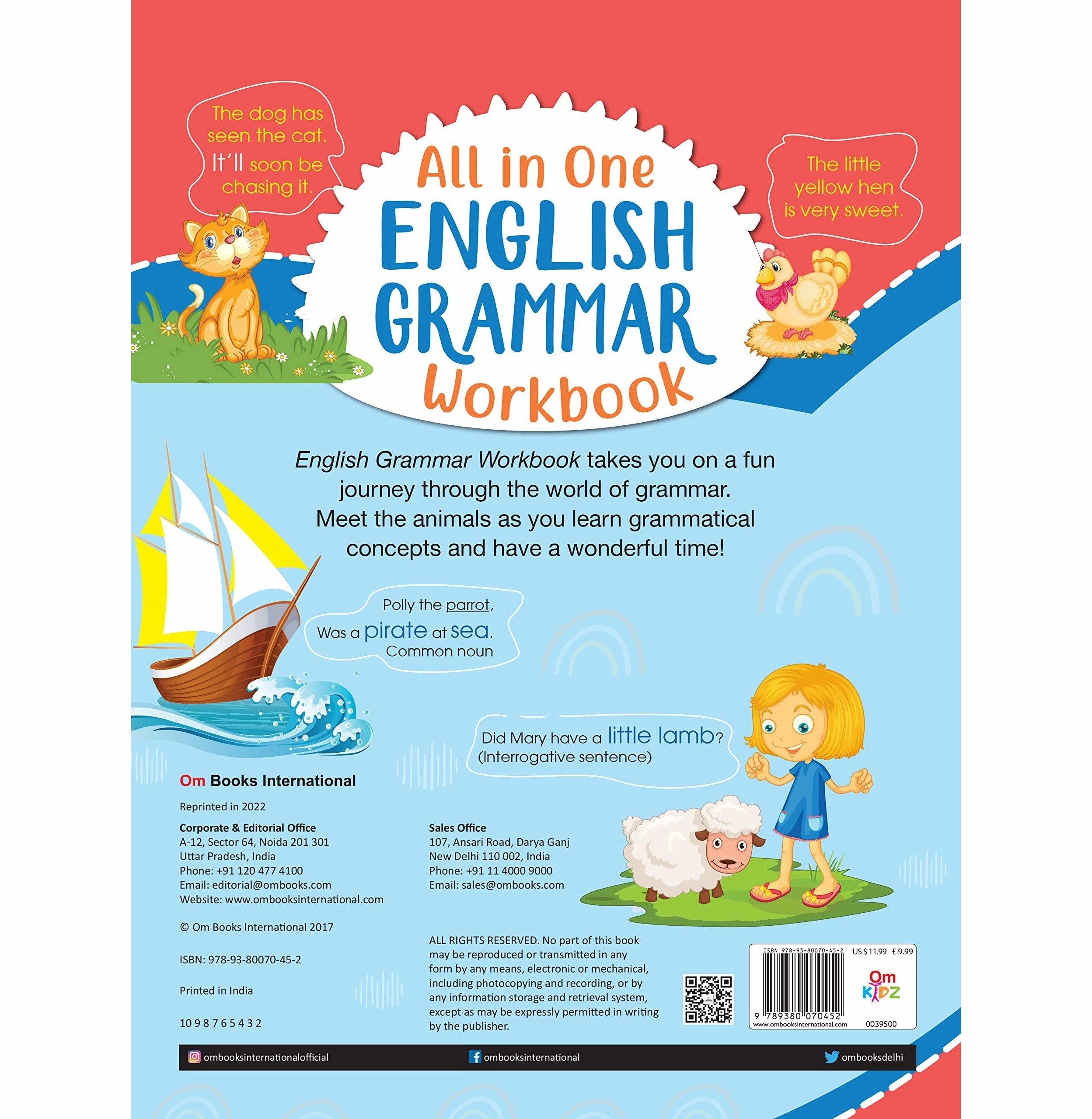 Imaginative play Grammar : All In One English Grammar Workbook [Paperback] Om Books Editorial Team