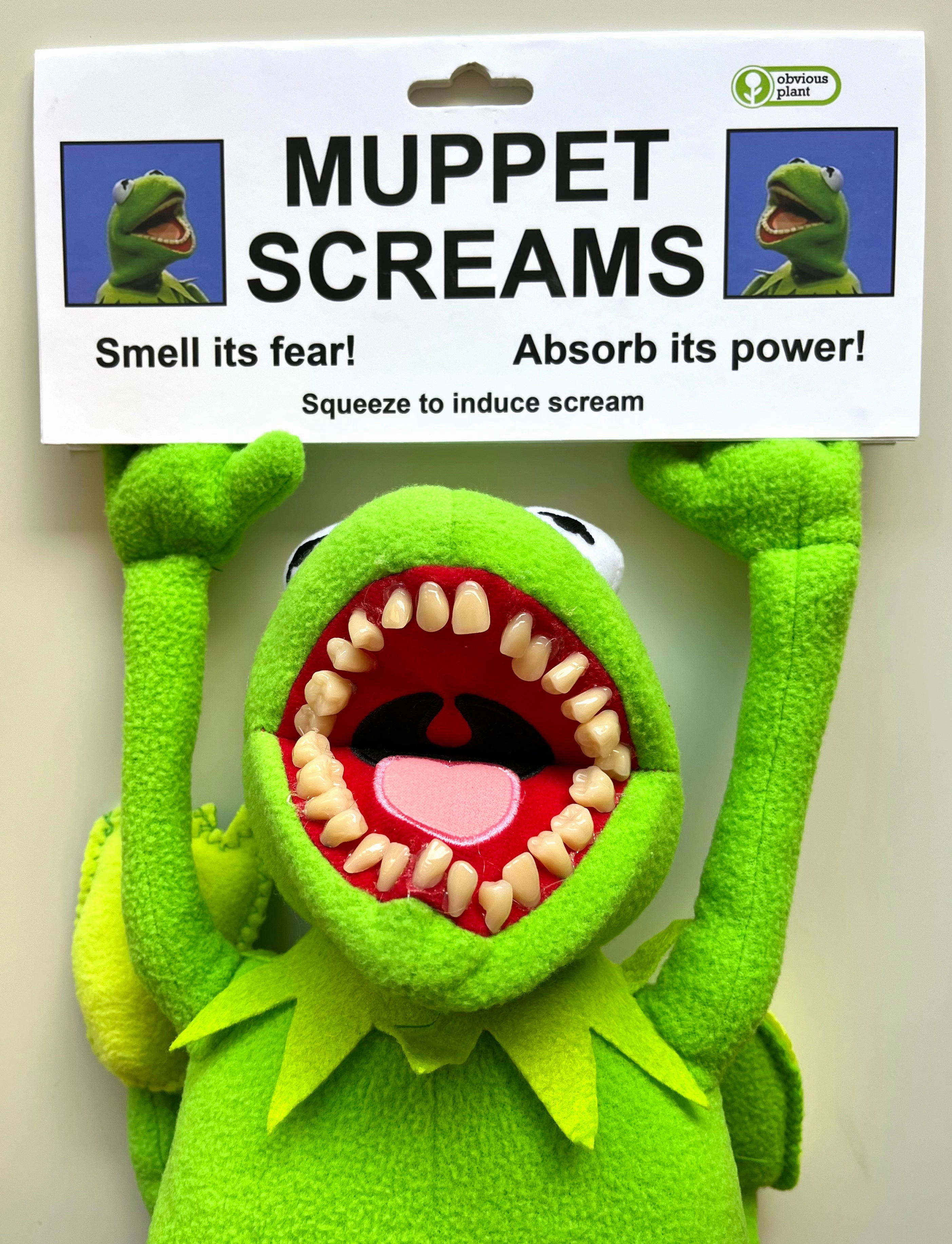 Muppet Screams Plush Toy Engaging young minds Mini makers