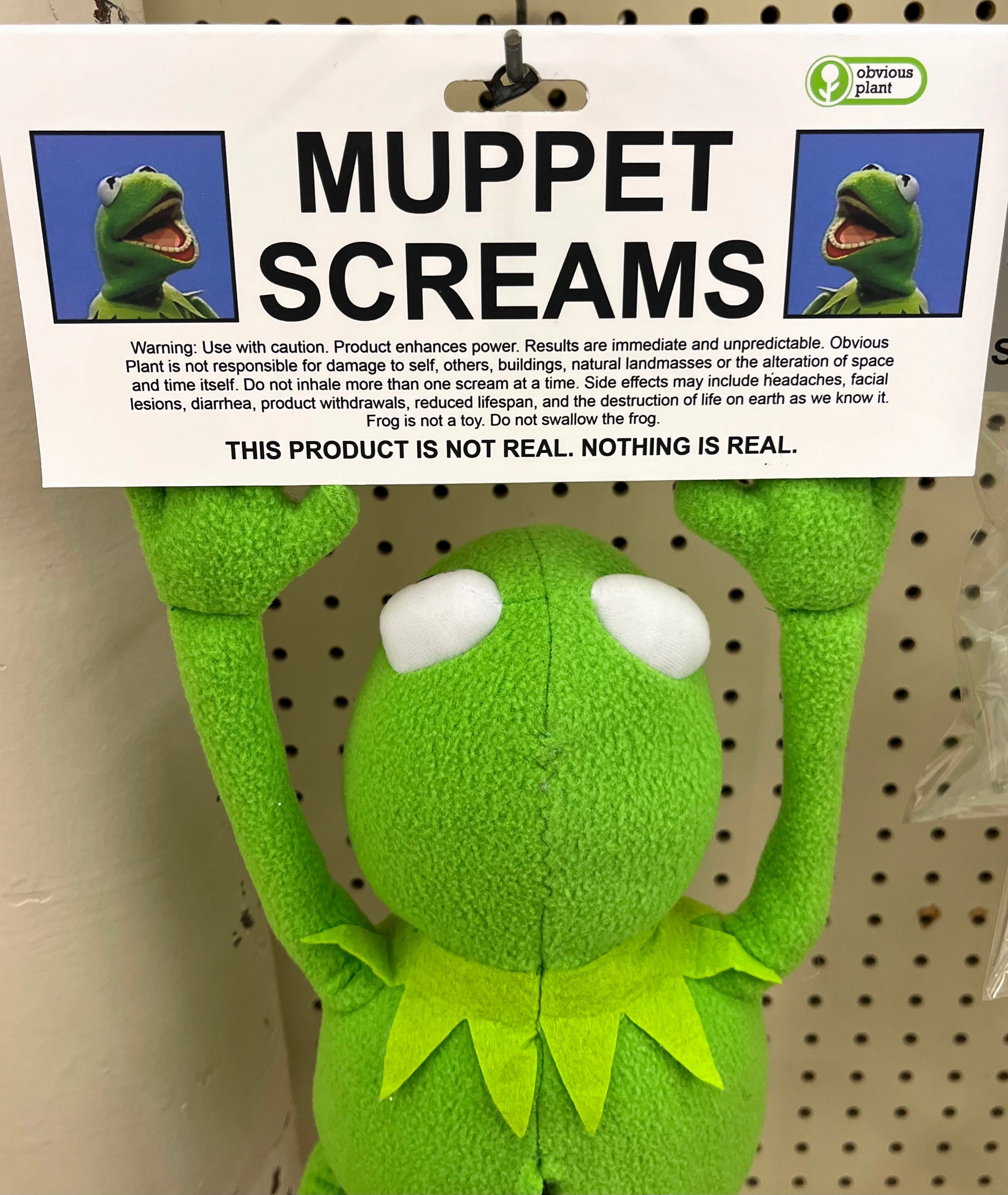 Growing minds Muppet Screams Plush Toy