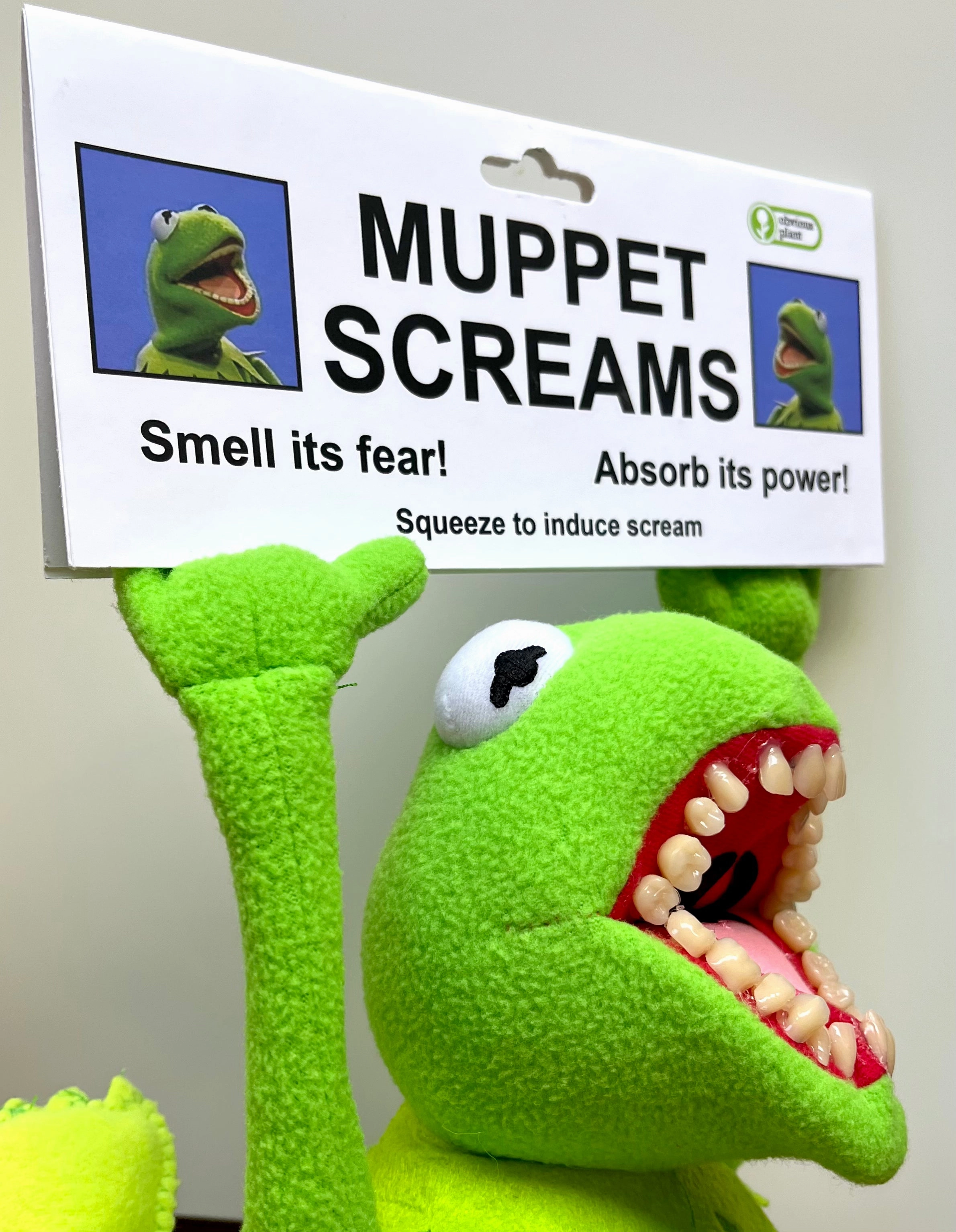 Busy kids Muppet Screams Plush Toy