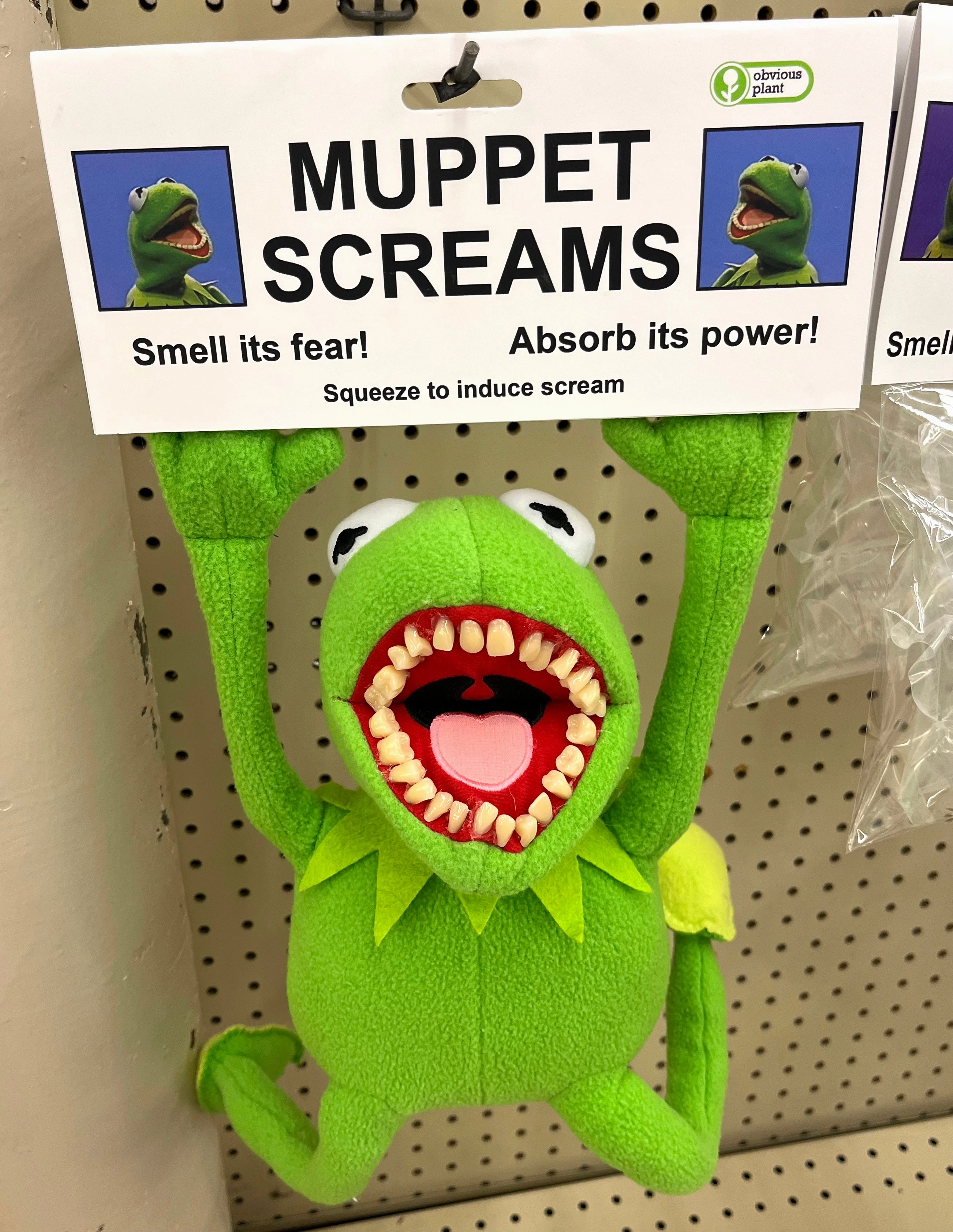 Muppet Screams Plush Toy Preschool minds