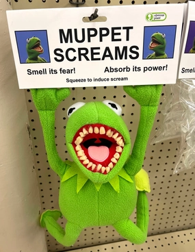 Muppet Screams Plush Toy Preschool minds